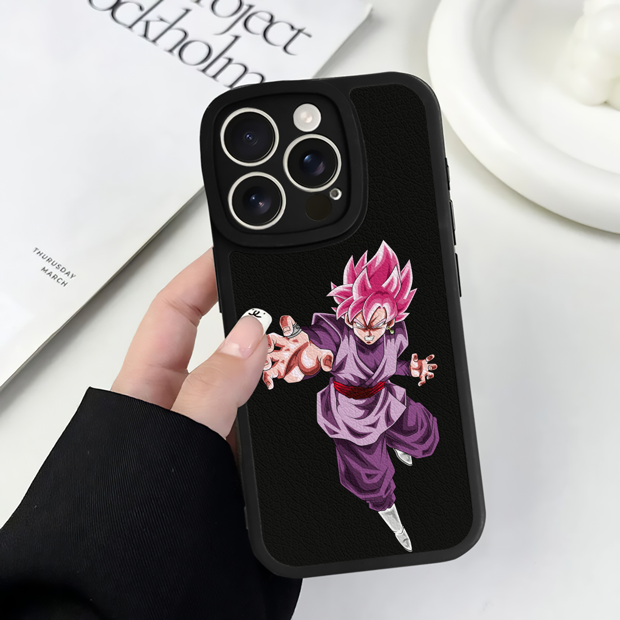 （画像用） ドラゴンボール ベジット DRAGON BALL Vegetto 【iPhone 16シリーズ対応】シリコンスマホケース（レザー調） 材質：シリコン